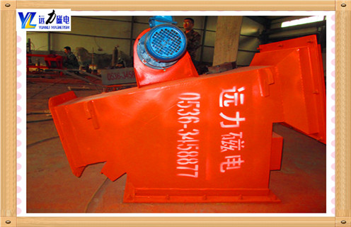 管道自卸式除鐵器，陜西管道式自卸式除鐵器_遠力陜西管道式自卸式除鐵器12000高斯 可定制工作原理_安裝示意圖