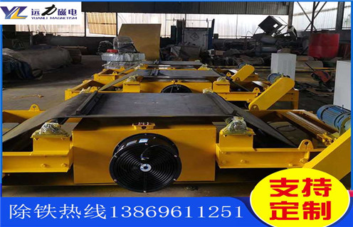 超強自卸式電磁除鐵器，江西超強自卸式電磁除鐵器_選型_江西超強自卸式電磁除鐵器價格工作原理_價格